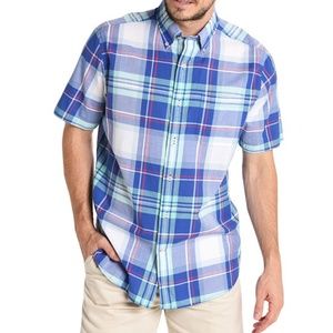 SOUTHERN TIDE Classic Fit Plaid Button Down Shirt